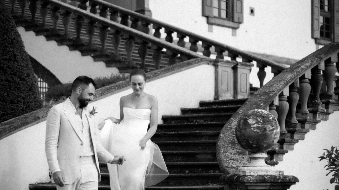 Wedding photos at Tenuta di Artimino