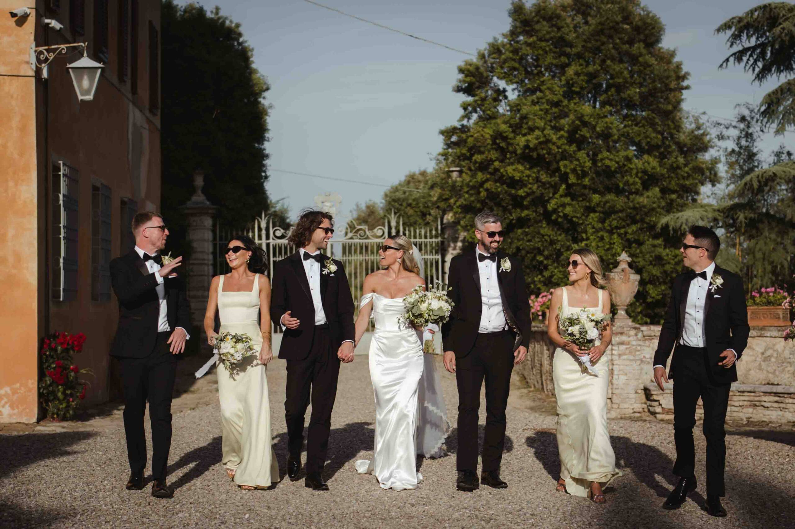 Tuscan wedding Photographer at Villa Catignano